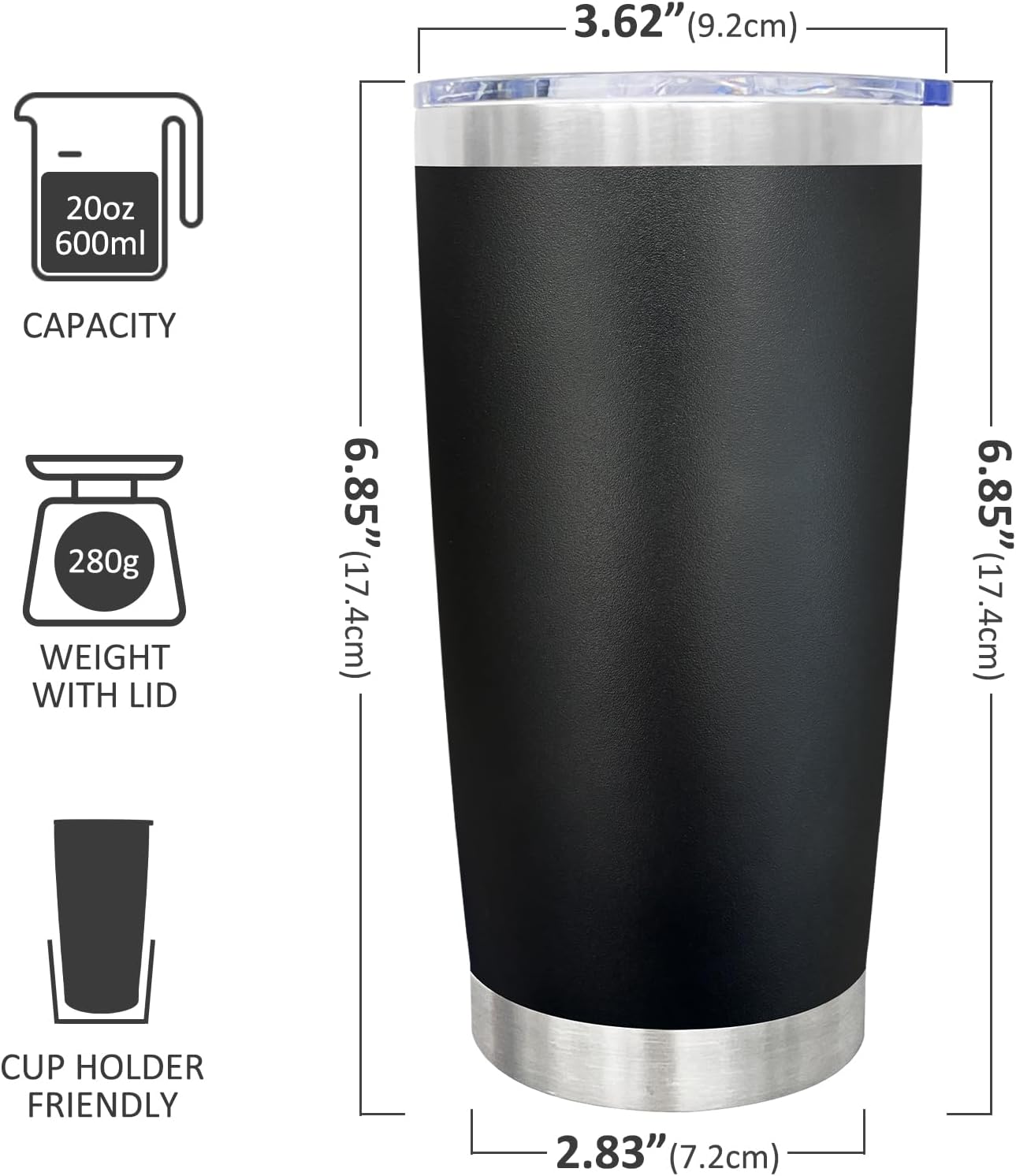 Stay Hydrated in Style: The Ultimate Review of the 20 oz Stainless Steel Tumbler