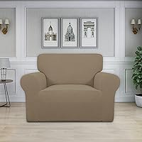 Vista 645 de Easy-Going - Funda elástica para sofá, 1 pieza, protector de muebles, suave, con parte inferior elástica, para niños, tela de jacquard de poliéster