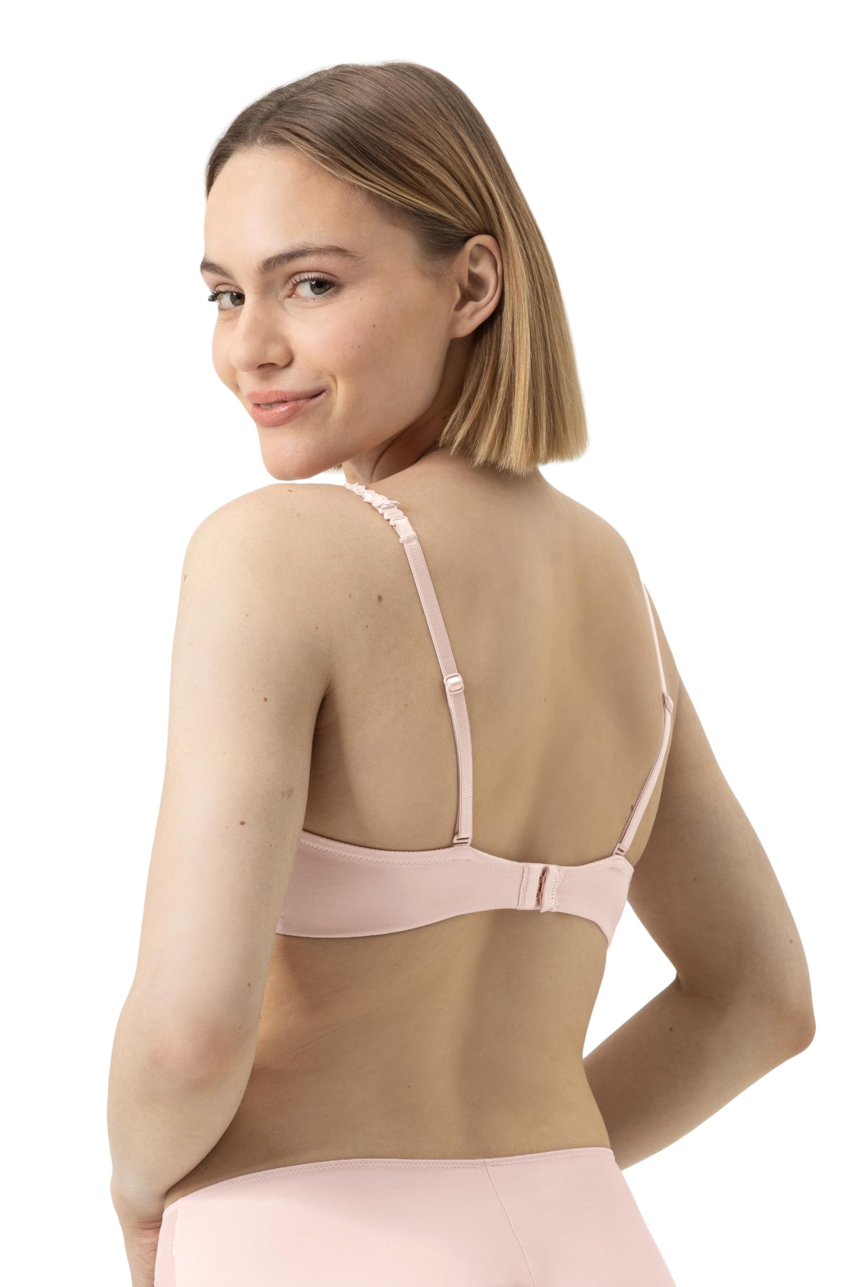 Mey Damen Spacer-BH: Cup, 3D-Material, Full Cup, Atmungsaktiv, Mit Bügel, Multicolor-Trägerstickerei, Serie Pretty Joan