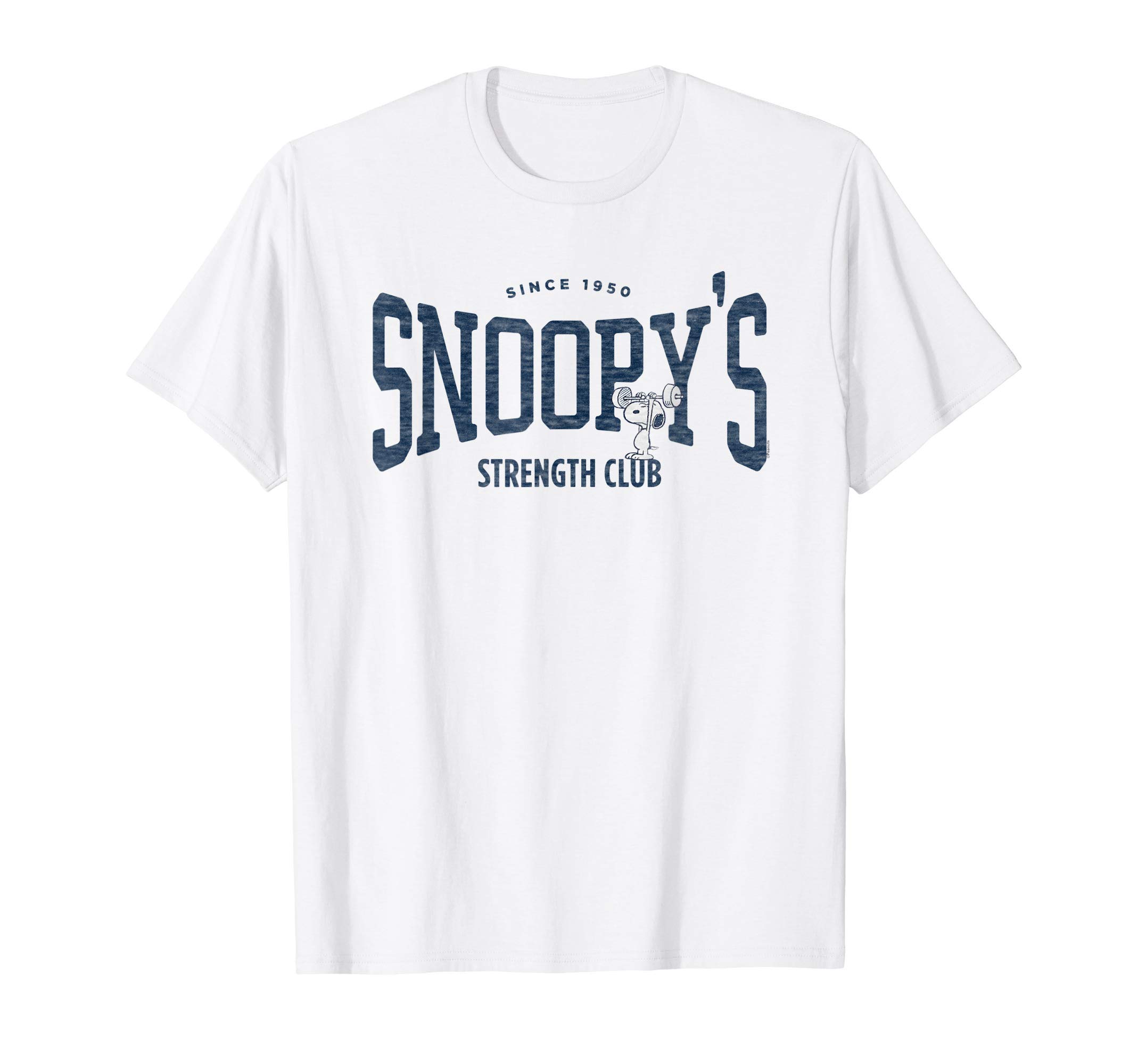PeanutsSnoopy's Strength Club T-ShirtOEKO-TEX STANDARD 100