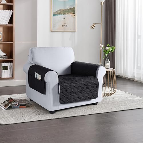 Miniatura 2 de VANSOFY Funda para Sofá, Fundas de Sofá Impermeables Lavables Forro Protector de Muebles Fundas de Asiento de Sofá Antideslizantes para Perros,