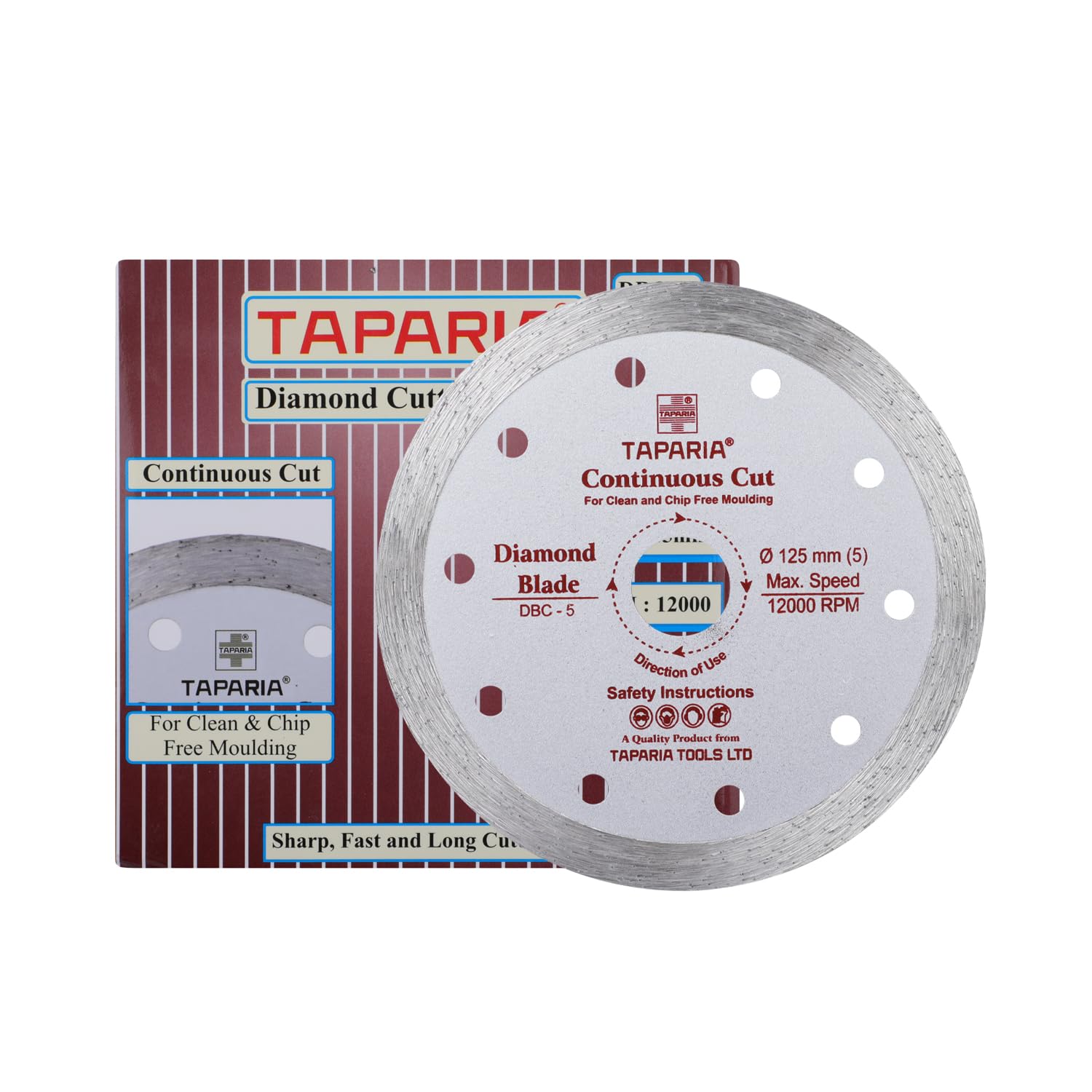 Taparia 5" Diamond Cutting Wheel, Continuous (Dbc 5) (B0CCJXZXR8) Amazon Price History, Amazon Price Tracker