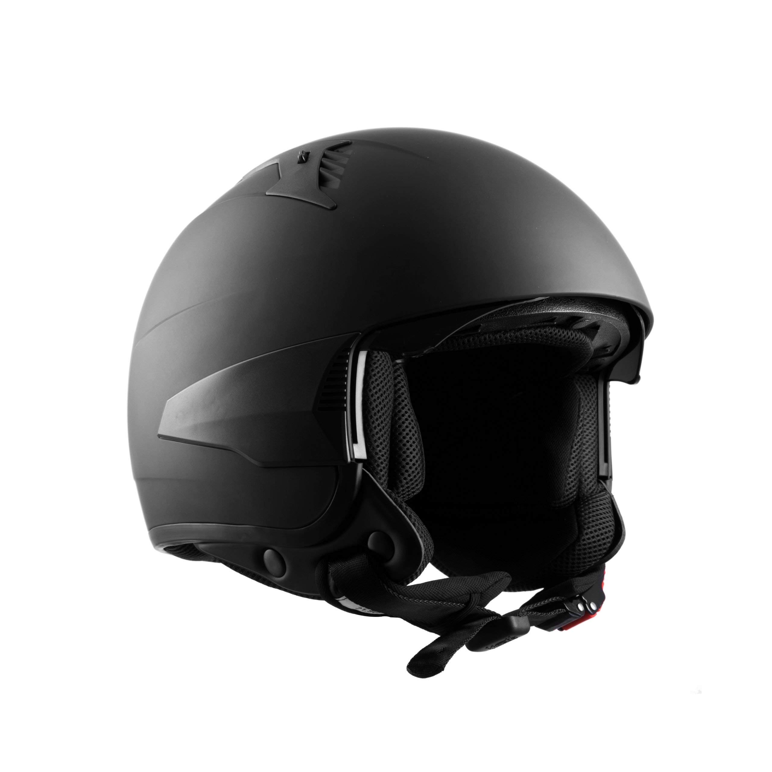 Westt Rover Motorcycle Helmet - Open Face Moped Helmet Retro Style for