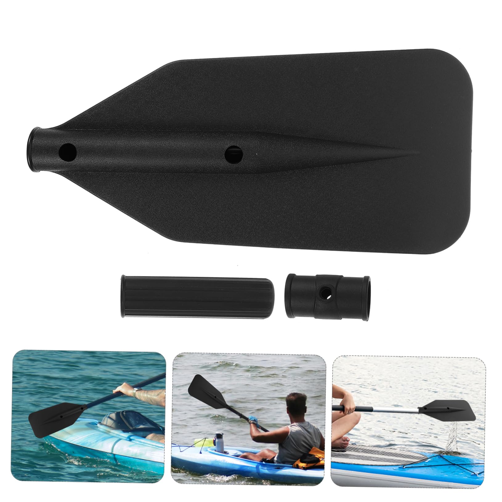 NAMOARLY 1set Telescopic Kayak Lightweight Compact Canoe Paddles for Water Sports Easy to Assemble Versatile Design for Inflatable Boats Paddleboarding