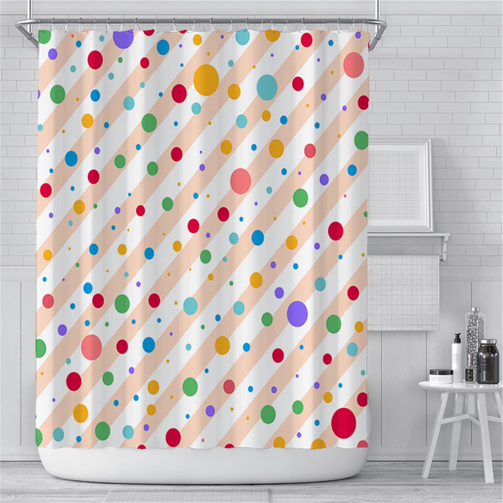 3D Duschvorhang Blick Auf Den See - 240x200cm Wasserdicht Polyester