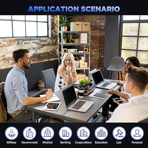 Miniatura 7 de Yiosmali Pantalla de privacidad para laptop de 14 pulgadas para pantalla de relación de aspecto 169, filtro privado antiespía y protector de bloqueo