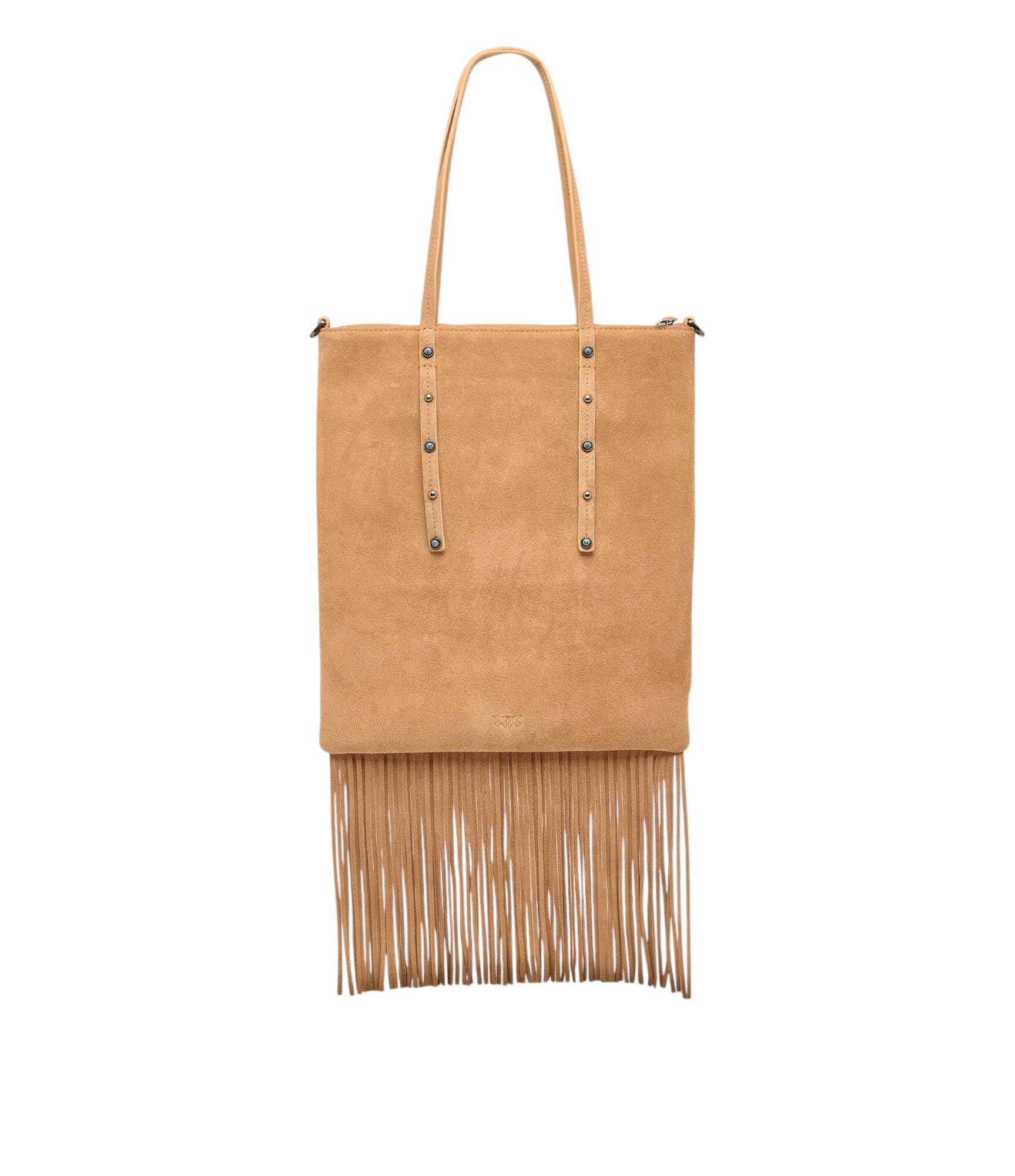 Pinko Bolso de hombro para mujer con flecos Mini Shopper Fringes 106666A0F6