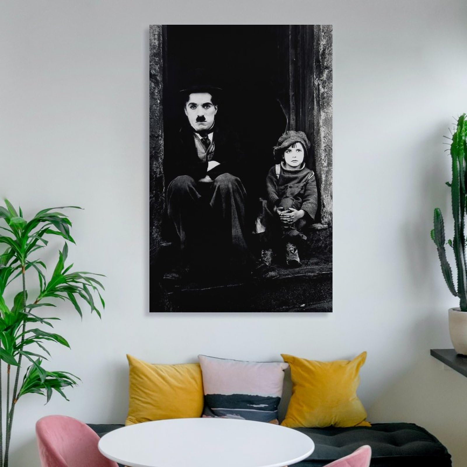 Charlie-Chaplin - Póster de actor con retrato biográfico (36) obras de arte geniales para pared, lienzo, impresiones para colgar