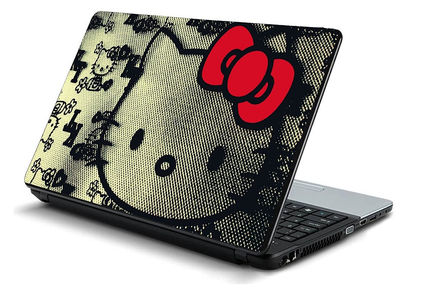 Webshoppers - Hello Kitty Laptop Skin 15.6" - Laptop Skin for laptops, Skins Stickers Vinyl Decal Cover for All Models, MacBook Material and Adhesive Used, Multicolor ( Size : 15 x 10 Inch) (B09KM77Z1G) Amazon Price History, Amazon Price Tracker