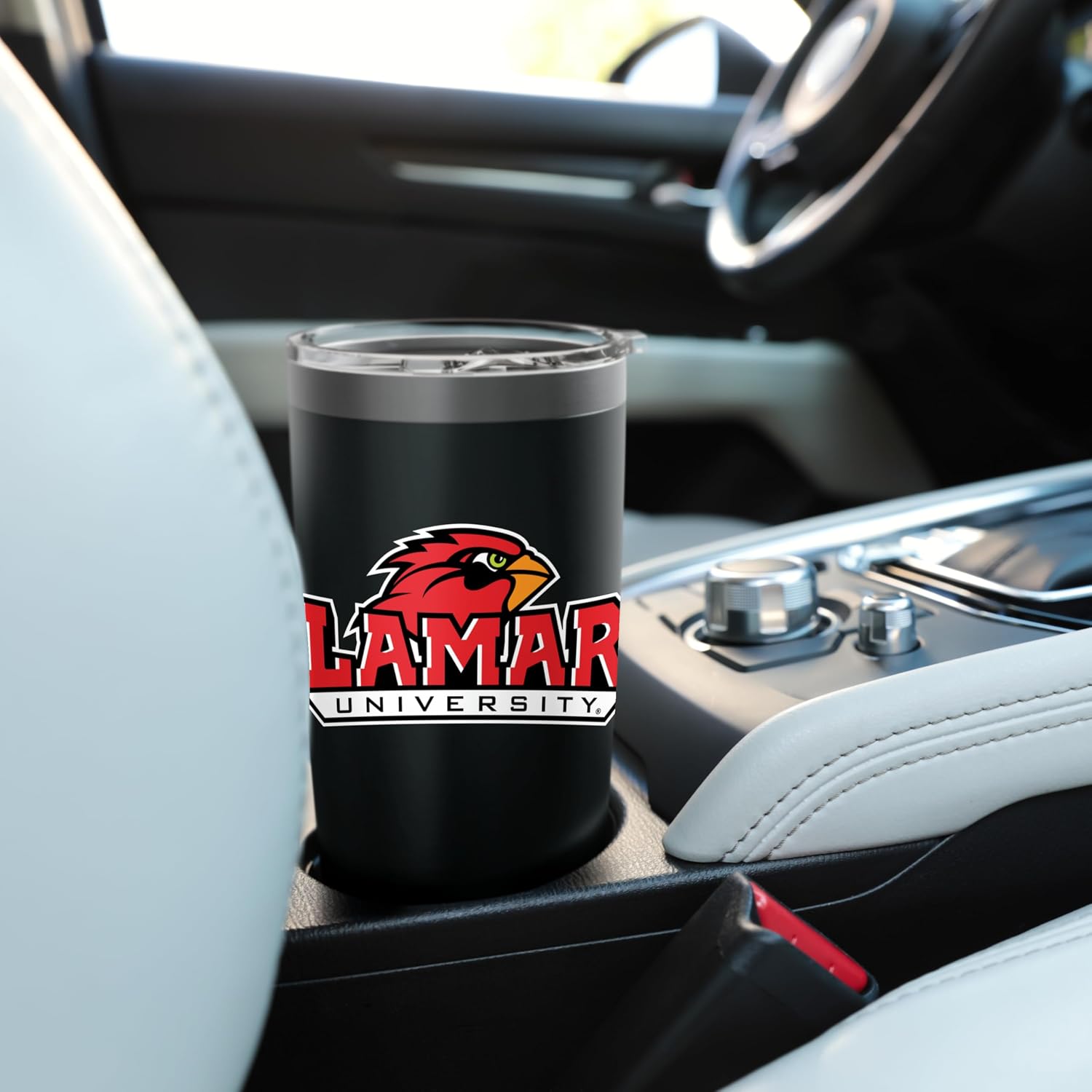 Lamar Cardinals | Official NCAA Merch | NCAFLMR02 Stainless Steel Insulated Tumbler