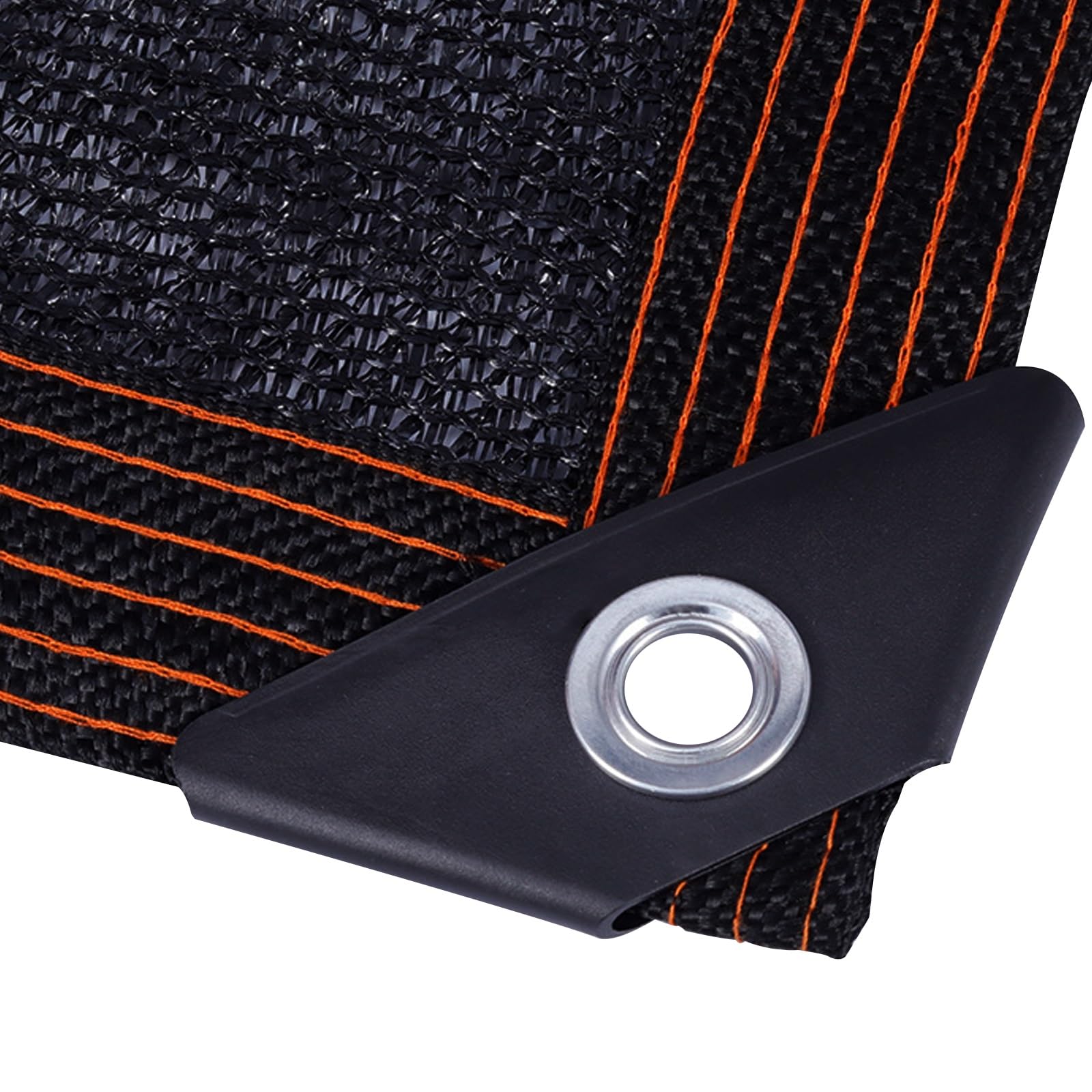 Shade 90% Sunblock Mesh Tarp 3.3x6.6ft 6.6x9.8ft 9.8x16.4ft Black Waterproof Shade Cover with Grommets Garden Resistant Shade Net for Greenhouse Patio Barn Kennel Chicken Coop (Size : 2x12m (6.6x39.3