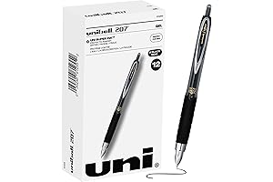 Uni-ball 207 Retractable Gel Pens: Precision and Protection Against Fraud