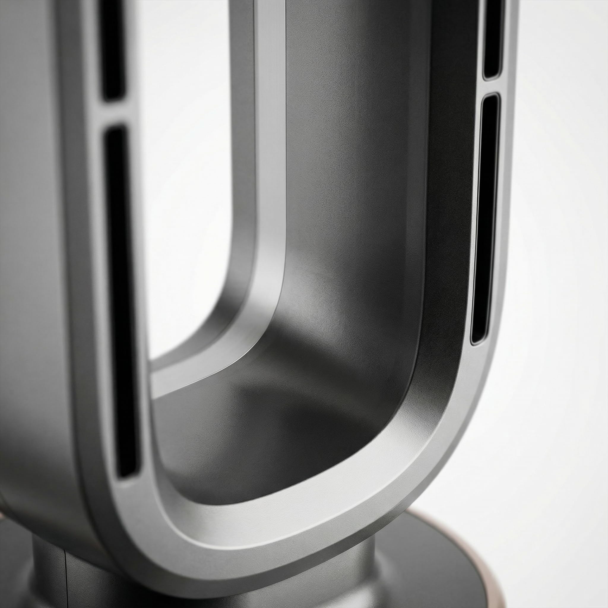 JOCCA - Riscaldatore digitale senza pale 2000 W con telecomando | Termoventilatore silenzioso con oscillazione 70°, timer, termostato 16-36°C, luce LED 7 colori e protezione di sicurezza