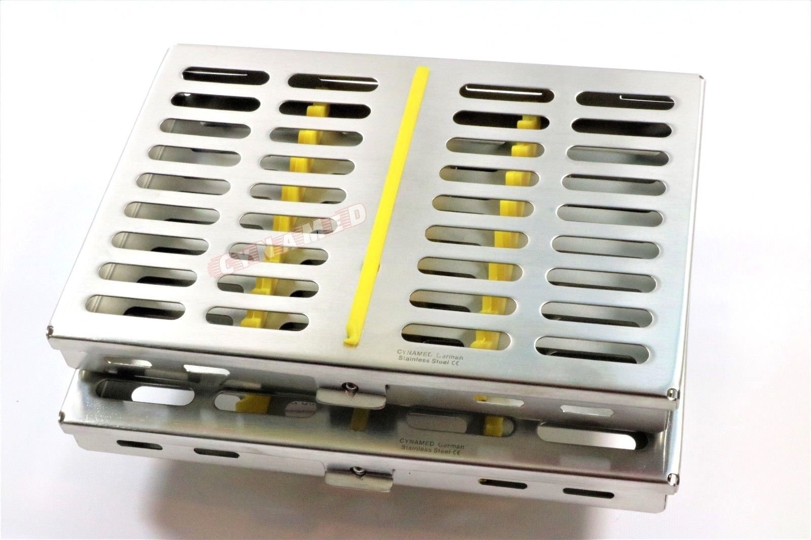 Stainless Steel Dental Sterilization Cassette Rack - Holds 20 Instruments (German Design) 9 thumbnail image