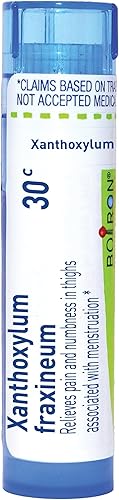 Boiron Xanthoxylum Fraxineum 30C para dolor y entumecimiento en muslos de la menstruación - 80 pellets