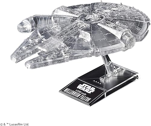 Miniatura 5 de Bandai Hobby - Star Wars - Juego de vehículos transparentes The Last Jedi, kit de modelo Bandai Spirits VM