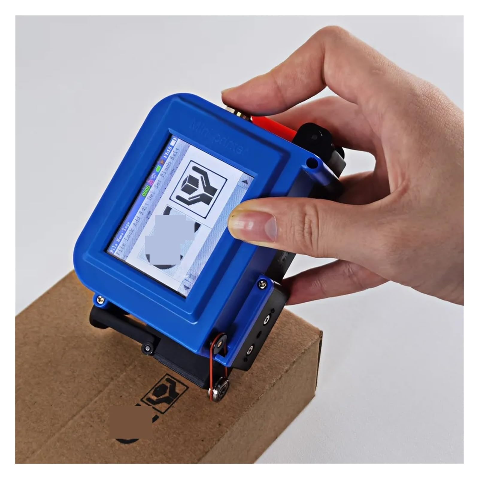 Stampante a getto d'inchiostro portatile, Mini stampante a getto d'inchiostro a colori portatile Bicchieri in plastica for a intelligente con codice QR personalizzato