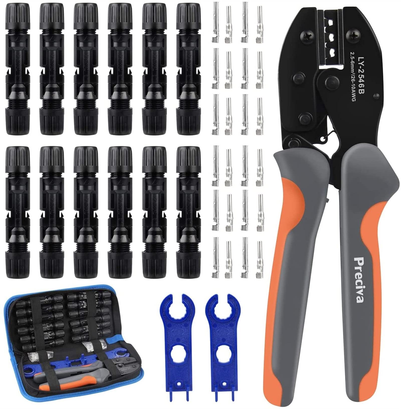 Buy DANHUANG Solar Crimping Tool for MC4 / MC3 Cable Connector, with