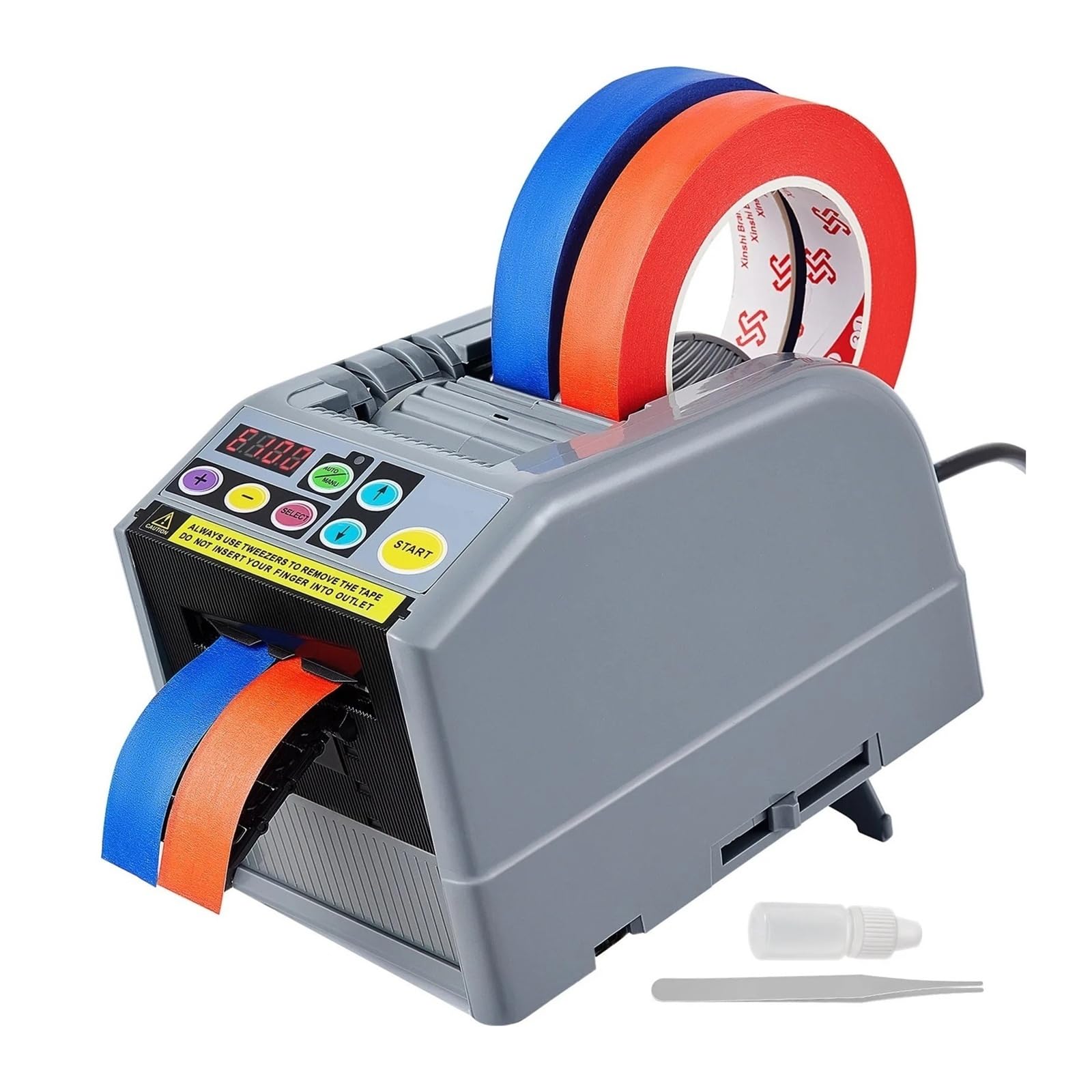 Automatic Electric Tape Dispenser Adhesive Cutter Packaging Machine for DIY Use
