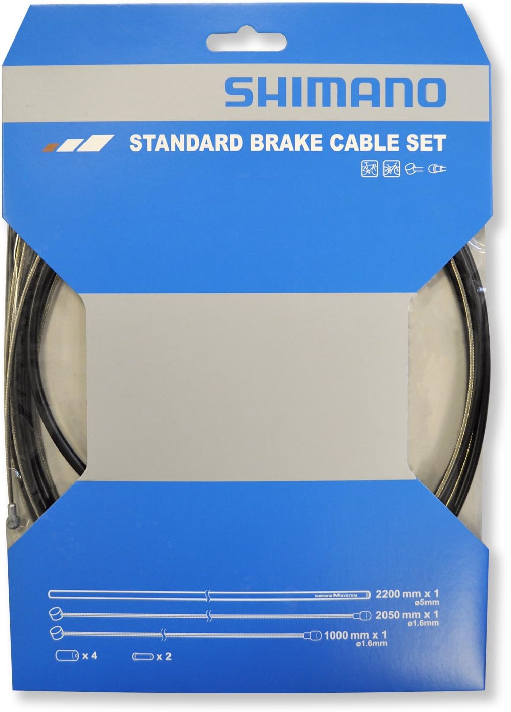 Universal Standard Brake Cable Set, For MTB or Road Bikes