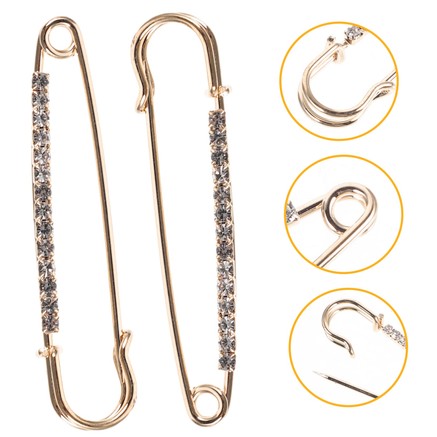 Operitacx 48stücke Wasserperlenschmuck Sicherheitsnadeln Brosche Für Kleidung Dekorative Sicherheitsnadeln Für Nähen Basteln Und Modeaccessoires