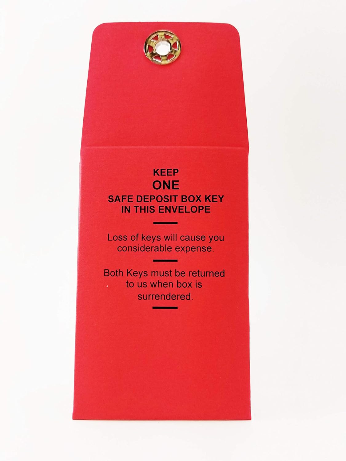 Reusable Vault Key Envelope 2.25" x 3.5" (21/4" x 31/2