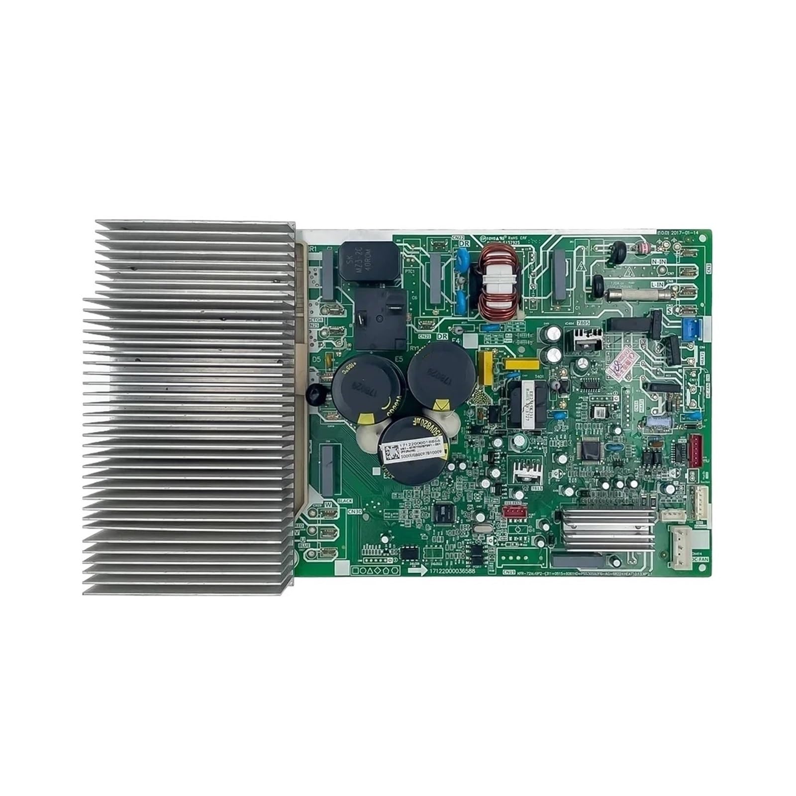 Air Conditioner Control Board Accessories，Compatible For Midea， KFR-72W/BP2-(311+0515+6061HD+PSS30S92F6-AG+6822+HEAT).D.13.WP2.1 17122000036588 PCB Replace Part