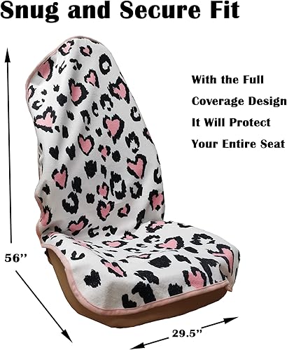 Miniatura 119 de Funda protectora de asiento de automóvil, para asientos delanteros, para entrenamiento de gimnasio, correr, nadar, playa y senderismo, impermeable