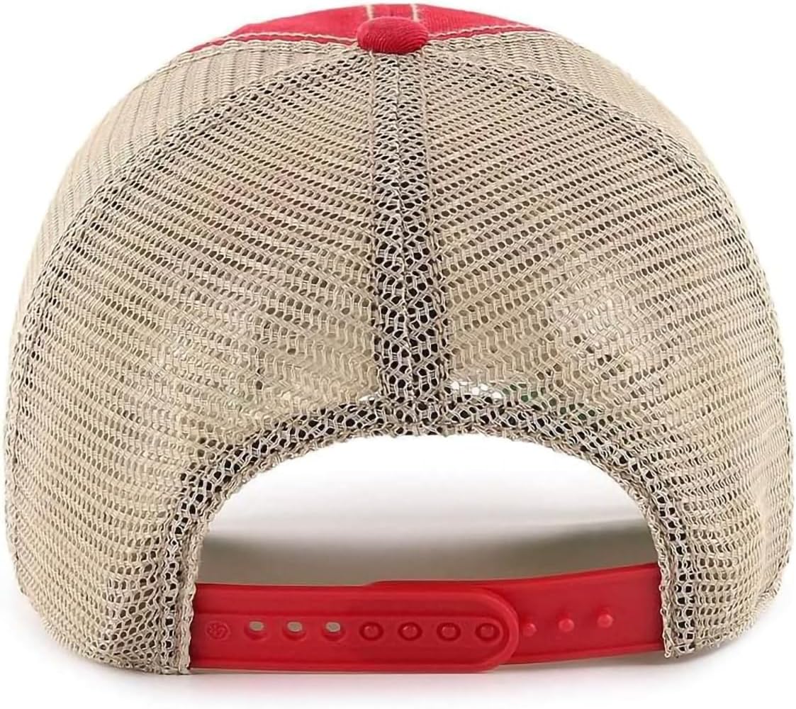 '47 MLB Trawler Team Color Mesh Trucker Clean Up Adjustable Hat, Adult One Size Fits All - Image 2