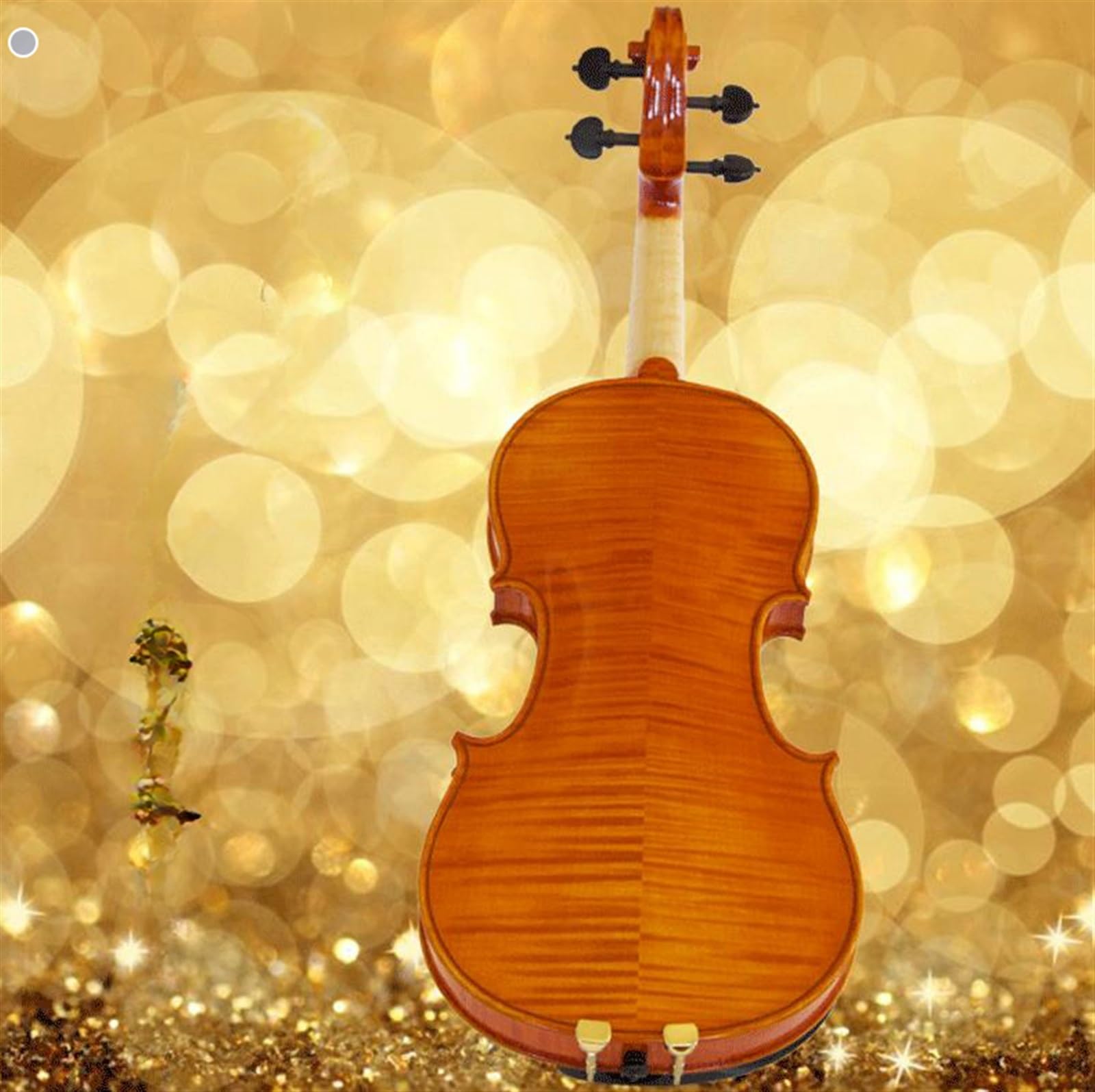 古いバイオリン　4/4 ヴィンテージ ドイツ製 バイオリン 4/4 虎杢 - タイコーストリングス