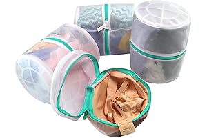 GOGOODA Underwear Laundry Mesh Bags 4 Pack for Delicates Baby Cloth Sock