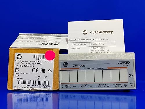 A-B 1794-IF4I Módulo de entrada analógica aislado Flex IO. 1794IF4I 1794 1794- PLC Master