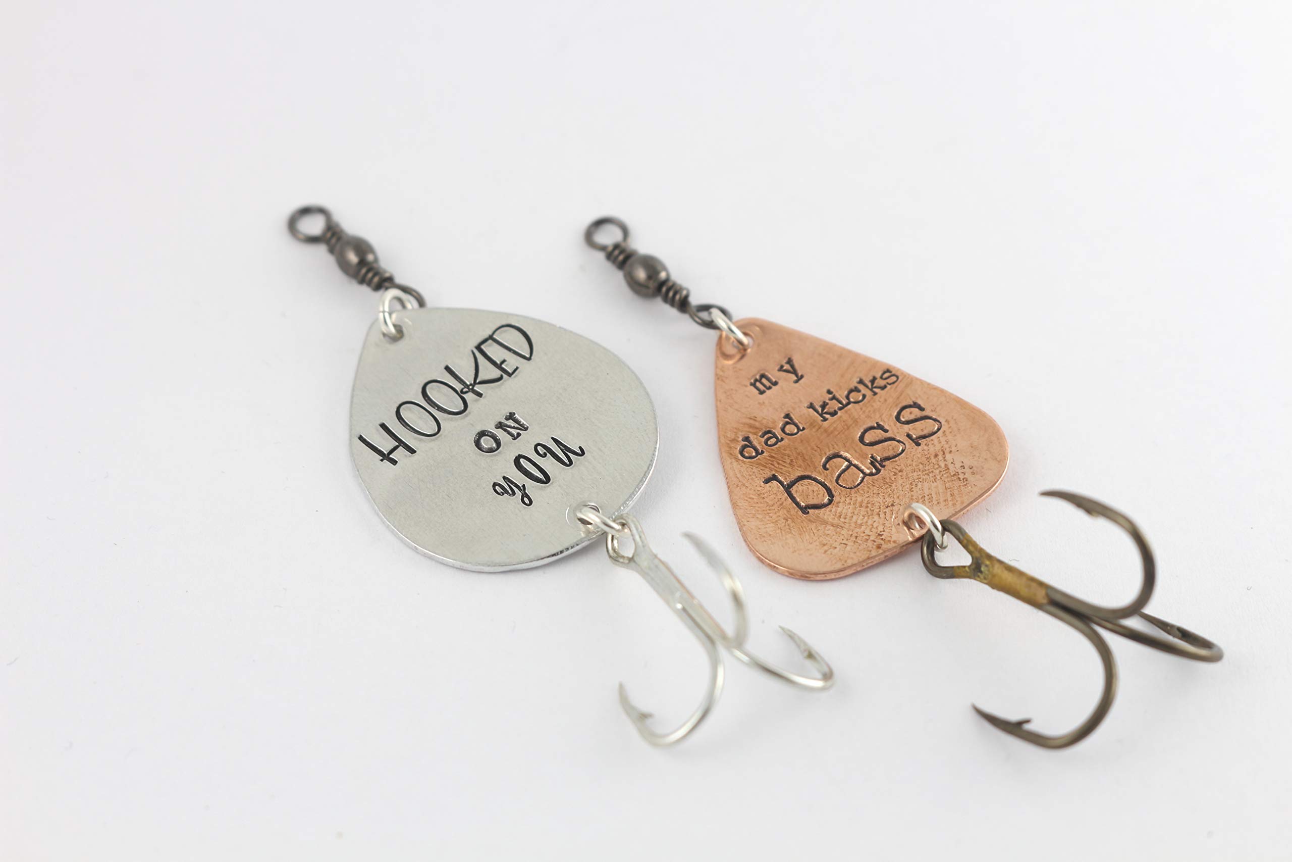 The Silver Diva Handmade Fishing Lure - Custom Fish Hook - Personalized - Silver