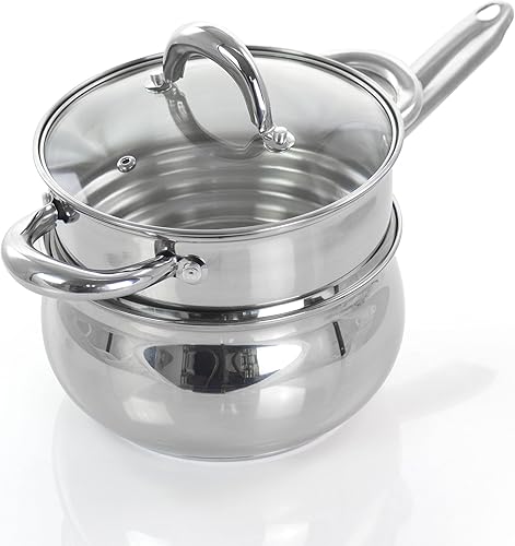 Miniatura 11 de Gibson Home Ancona - Juego de utensilios de cocina de acero inoxidable con forma de vientre, 12 piezas, con herramientas de cocina, color plateado