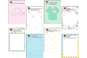 Chinco 8-Piece Funny Nurse Notepads