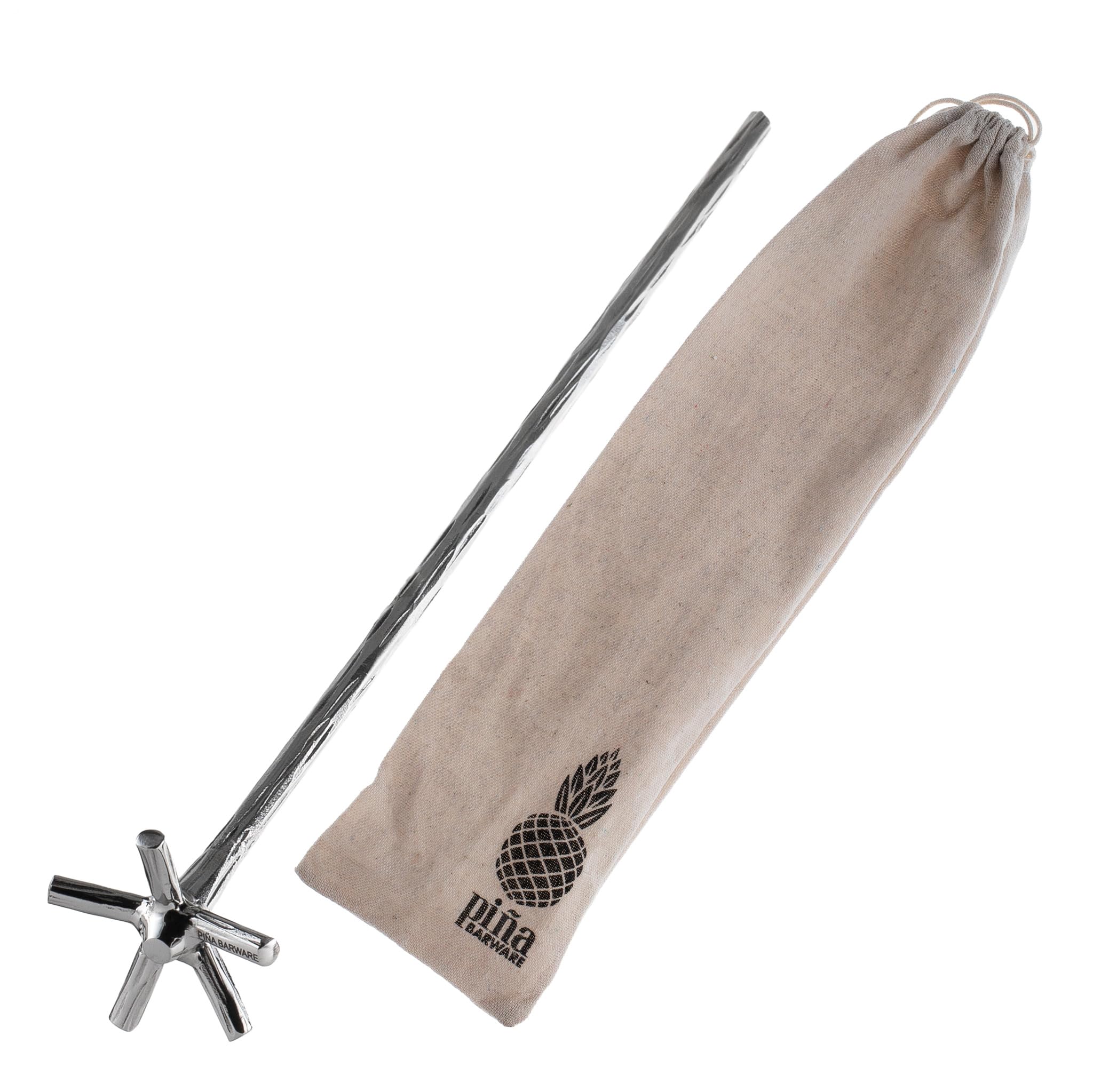 Amazon.com | Piña Barware Swizzle Stick Stirrer - Stainless Steel