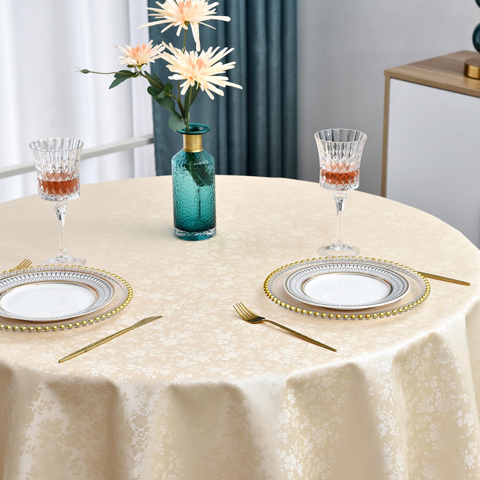 Romanstile PU Tischdecke rund und eckig
