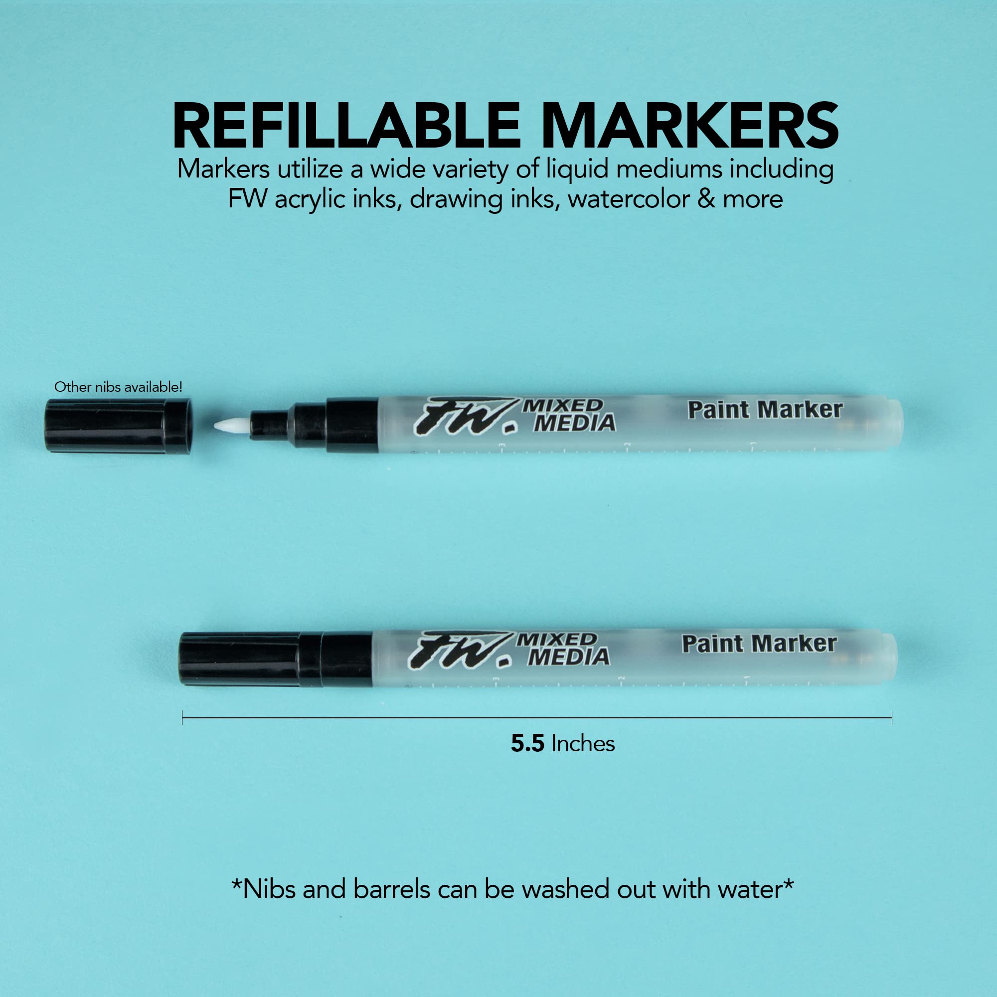 Art Corner - DALER-ROWNEY DOUBLE TIP MARKERS SET OF 12