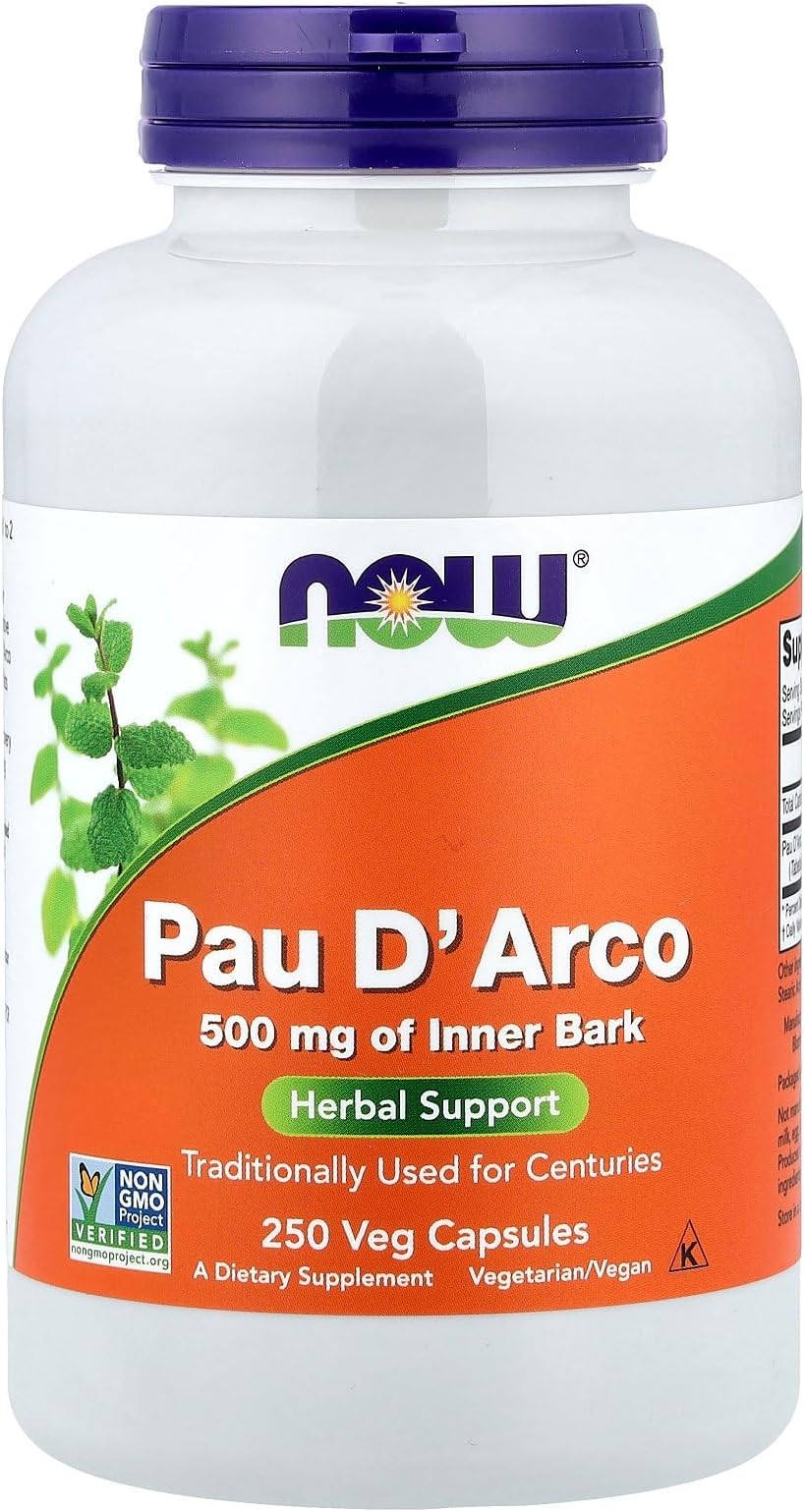 Foods Pau D Arco 500 mg 250 Capsules