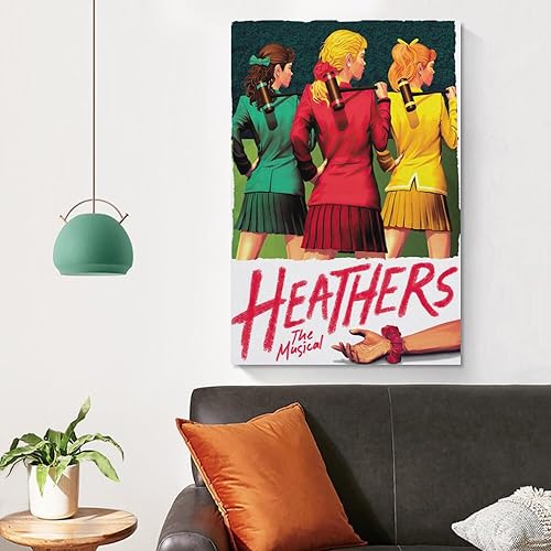 Miniatura 4 de Heathers - Pósteres de películas retro de los años 80, pintura de pared, lienzo, impresiones de sala de estar, póster de decoración de dormitorio,