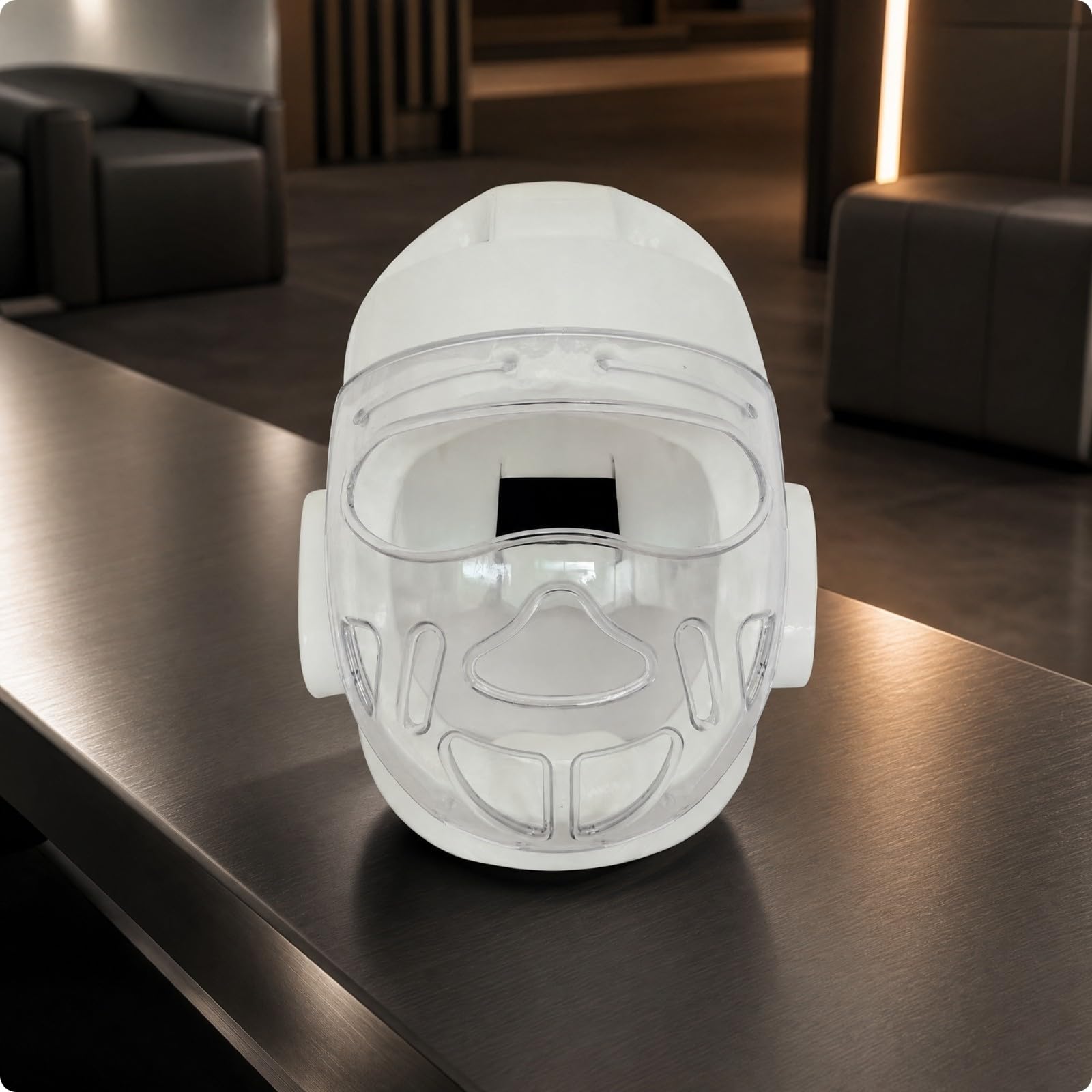 LOVIVER Casco con Cierre Ligero | Resisn, Casco con Máscara Facial, Profesional, M