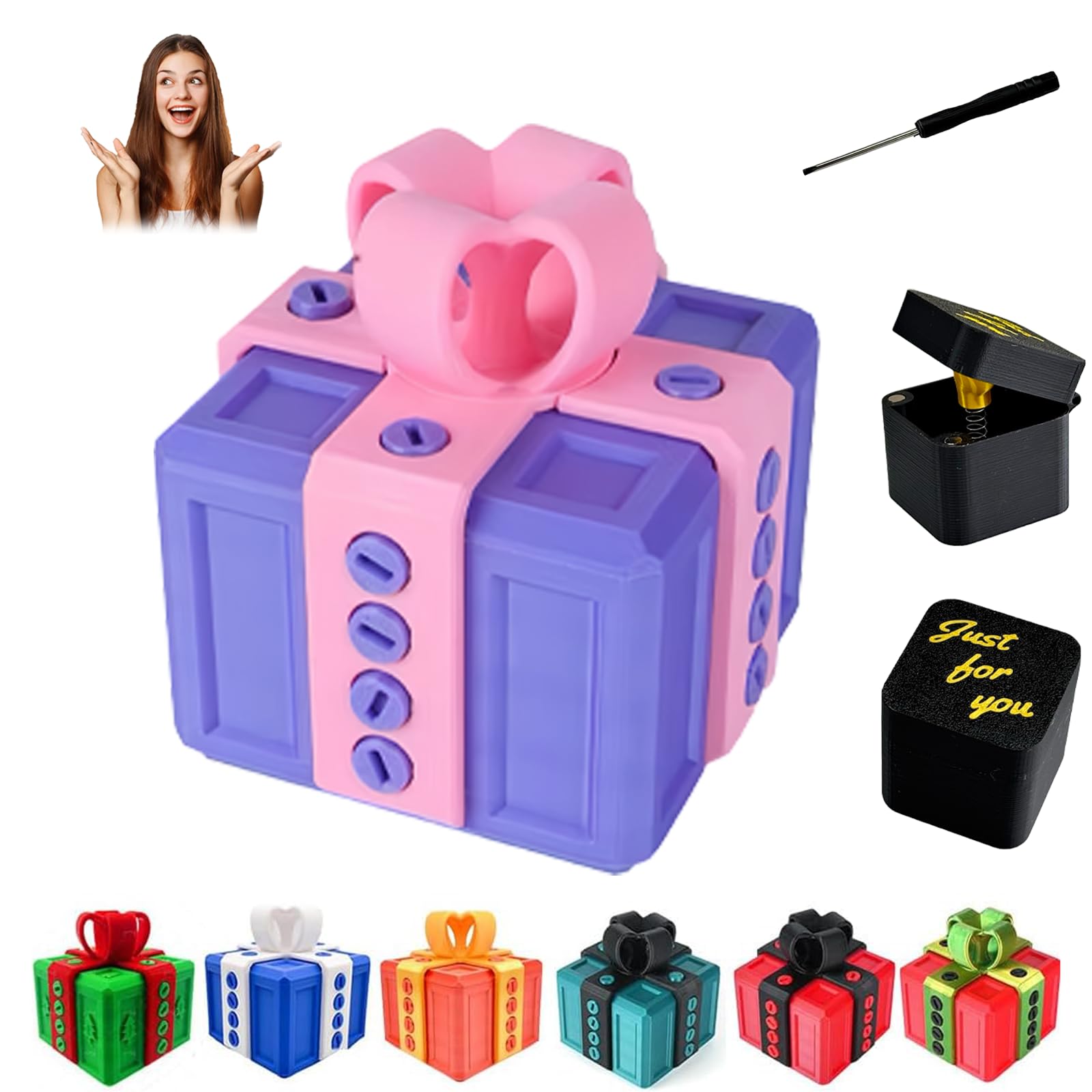 Amazon.com: RAESOUL Gotcha Box The Annoying Present,Annoying Gift