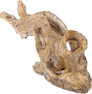 Parliky Decorações De Peixe Para Tanque Decoração De Aquário Artificial Delicado Toco De Aquário Ciclídeos Paisagem Delicada Toco De Resina Tronco De Tanque Doméstico