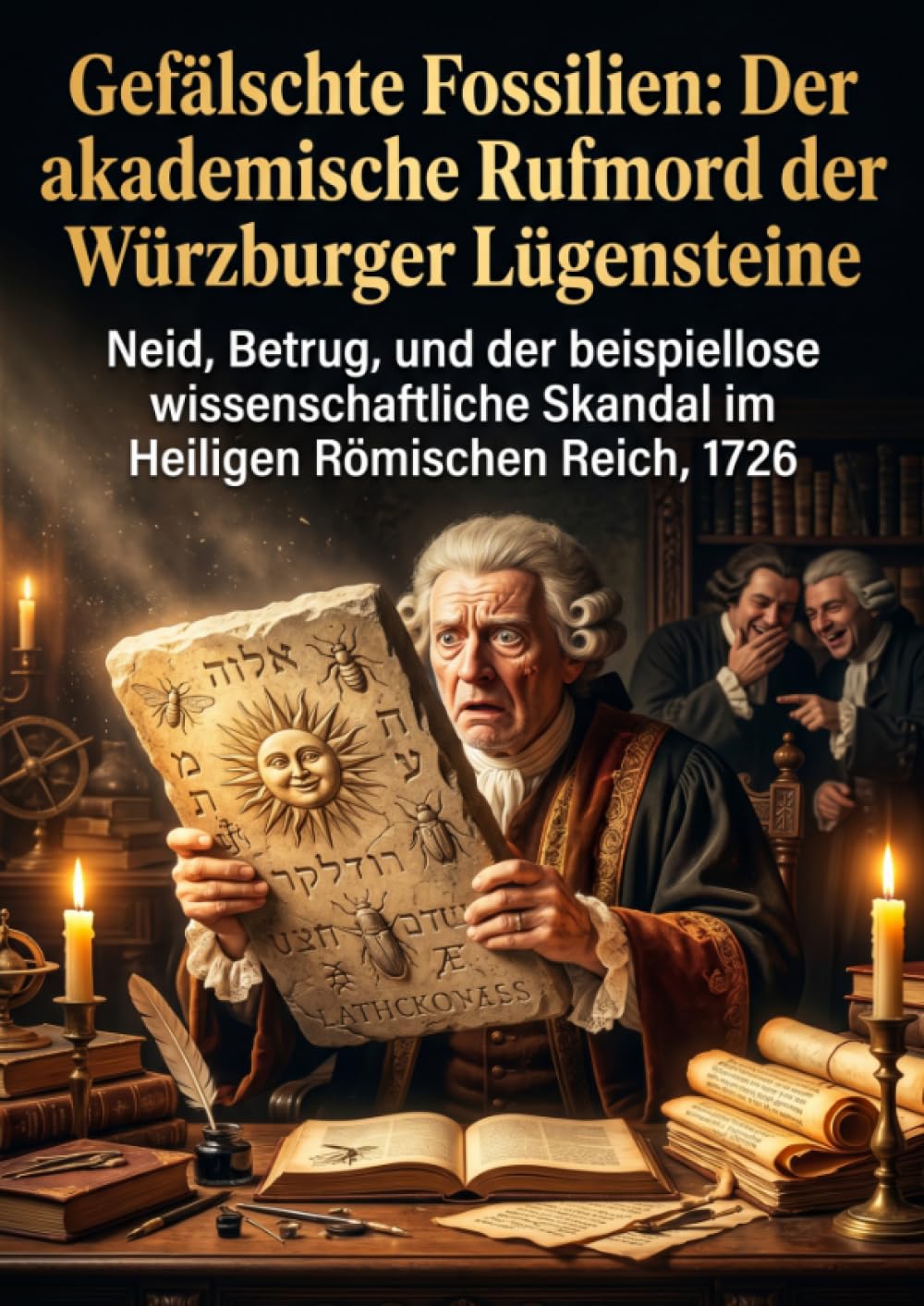 Gefälschte Fossilien: Der akademische Rufmord der Würzburger Lügensteine: Neid, Betrug, und der beispiellose wissenschaftliche Skandal im Heiligen Römischen Reich, 1726