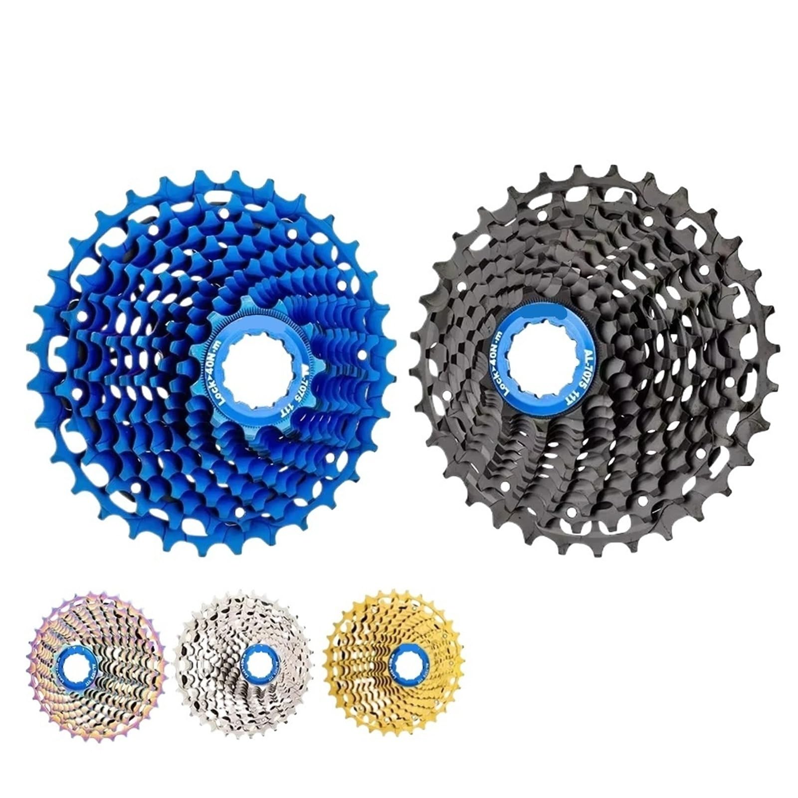 Amazon | ZTTO 超軽量 12 スピード HG カセット 11-30T/11-34T ブルー