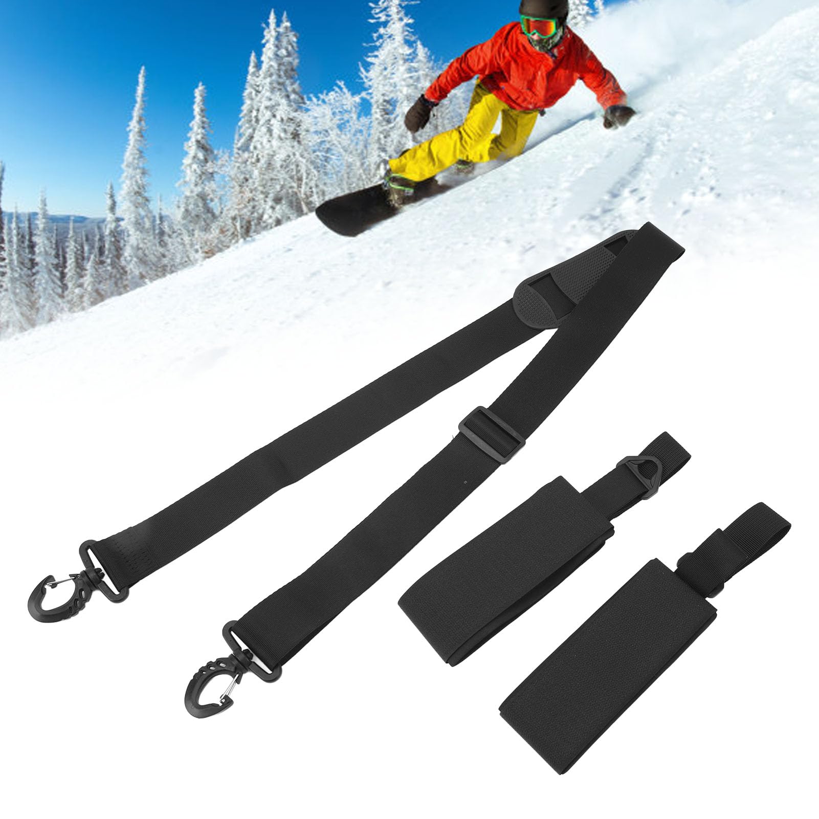 Bandoulière Réglable Pour Skis Et Snowboards, Accessoire D'épaule Pour