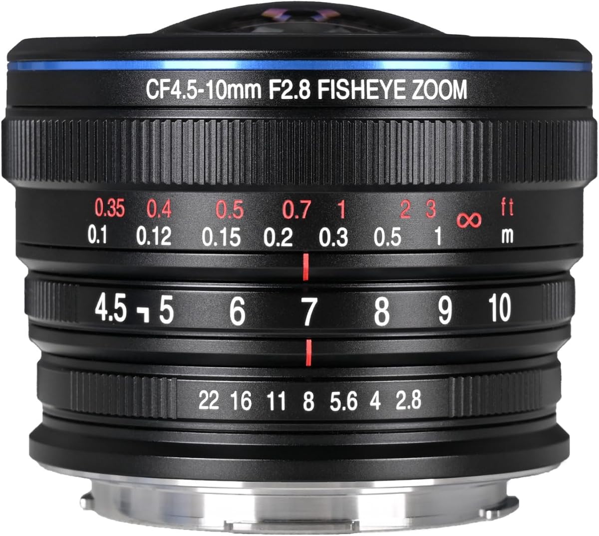 Laowa 4.5-10mm f/2.8 CF Zoom Fisheye Lens (L-Mount) | 180-Degree Ultra Wide View, Parfocal Zoom