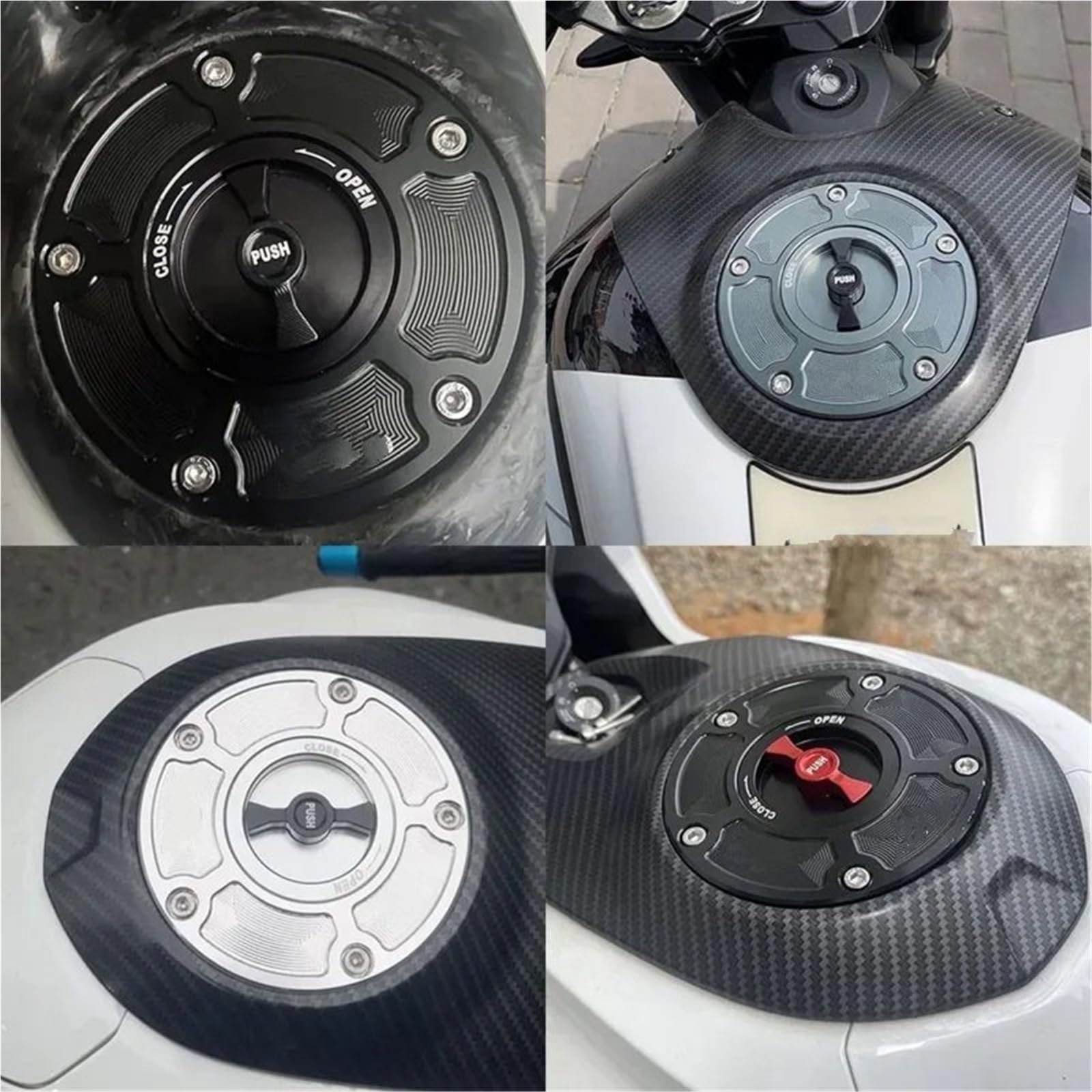 Blokowanie wlewu paliwa Pasuje do CFMOTO 800MT 650NK 400GT 400NK 450NK 250NK 450SR 250SR CNC korek wlewu zbiornika paliwa Korek wlewu paliwa