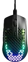 SteelSeries Aerox 3 Onyx (2022) - Super Light Gaming Mouse - 8,500 CPI TrueMove Core Optical Sensor - Ultra-lightweight 59...
