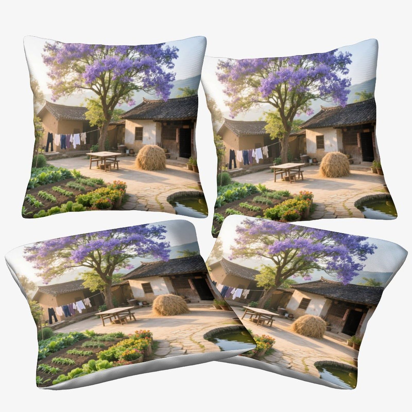 Housses de coussin confortables pour soulager le dos sur le canapé